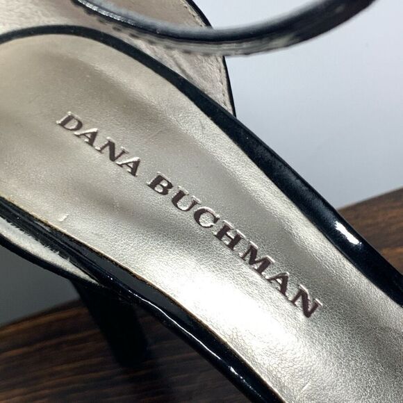 Dana Buchman Women's Majorca Zebrasin Ankle Strap Gladiator Heels Black Size 7 - Picture 5 of 8